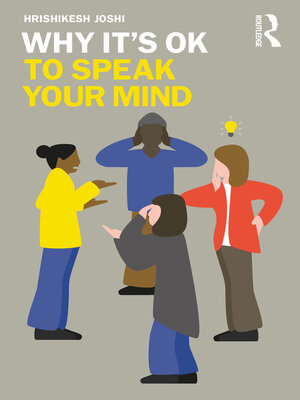 cover image of Why It's OK to Speak Your Mind